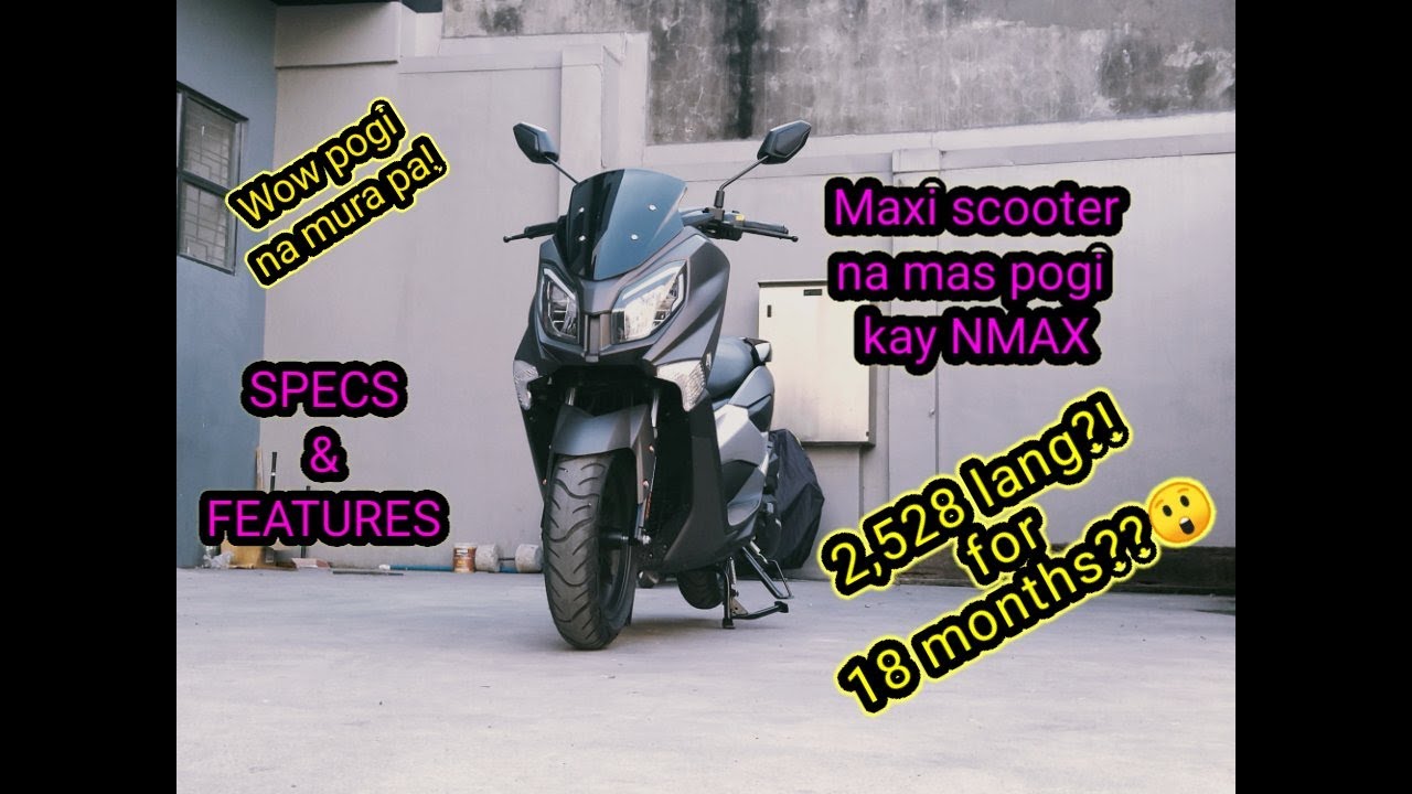 New Maxi Scooter na mas pogi sa nmax V1 | Mas mura | ER150N