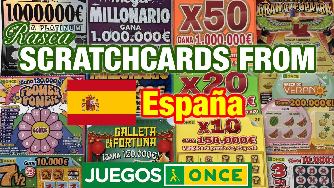 Скретч-карты из Испании! 🇪🇸 ©