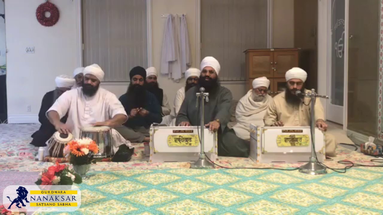 Mera Tere Bin Koi Na Sahara Mere Satgura || Ragi Kashmir Singh Ji || Nanaksar Vancouver