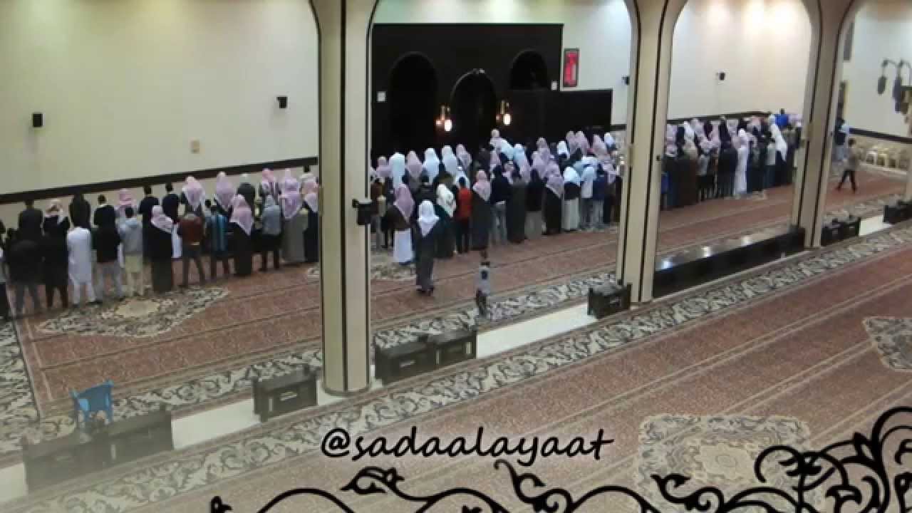 تلاوة بالطريقة العراقية والمصرية - عشاء 22-3-1436هـ للقارئ أحمد العبيد
