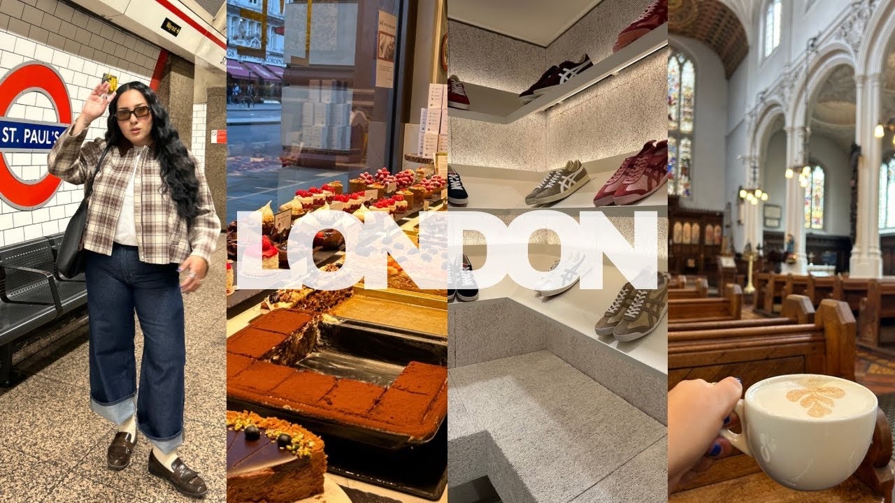 Shopping & dinner in London, exploring neighborhoods, chatting on the move to London