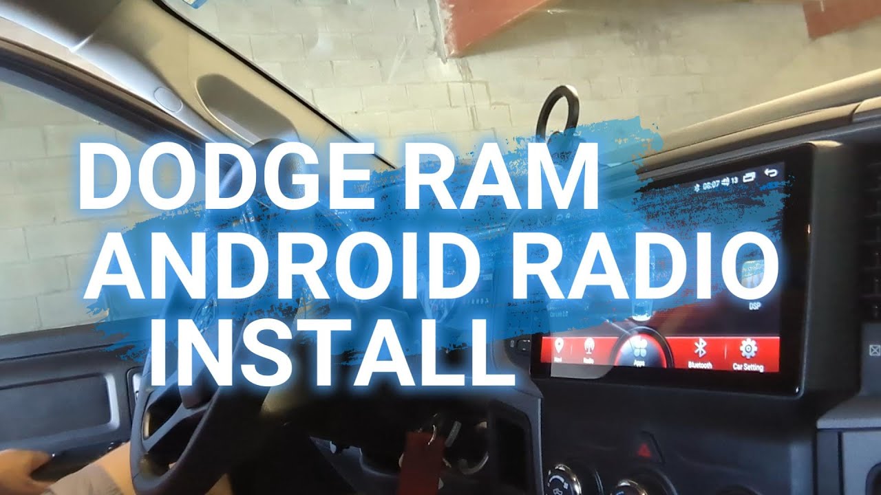 Установка Android-магнитолы RAM