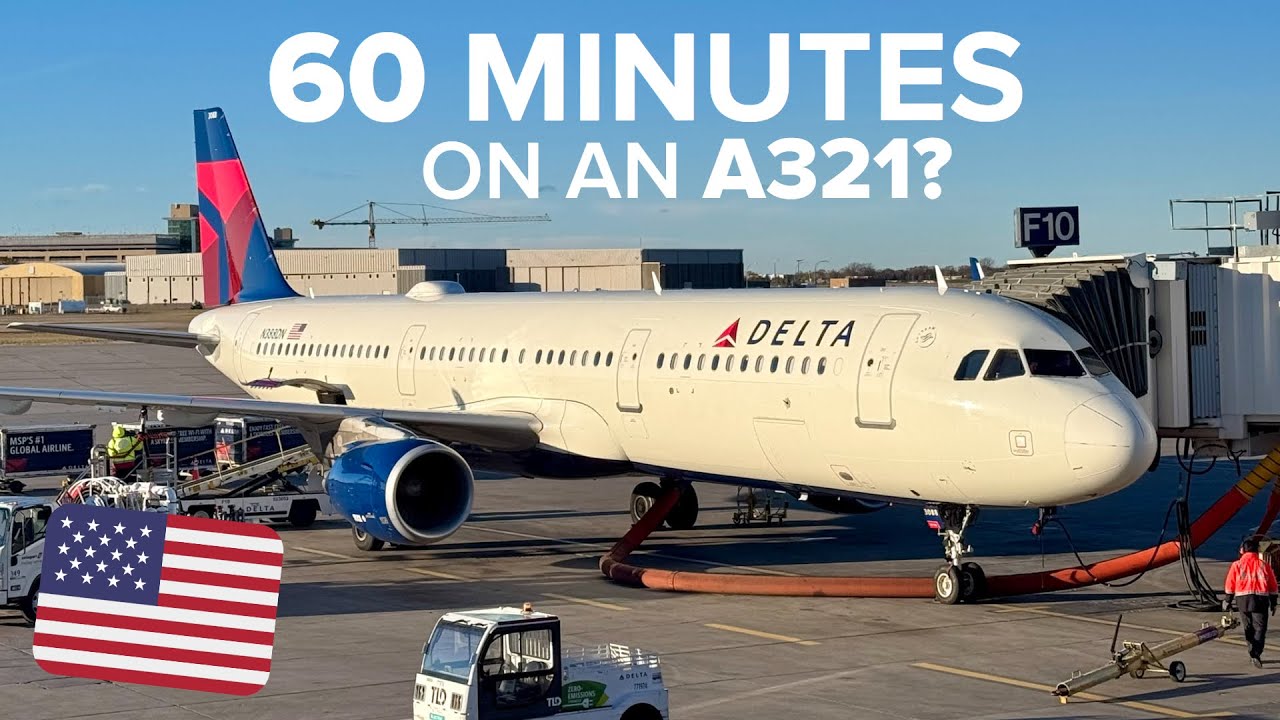 Is Delta Regional Worth the Price? | Minneapolis to Detroit | Airbus A321 | Economy