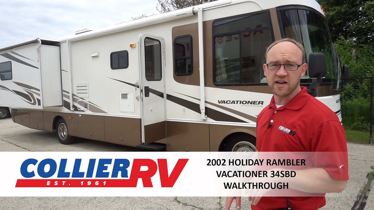 *SOLD* 2002 Holiday Rambler Vacationer 34SBD Walkthrough