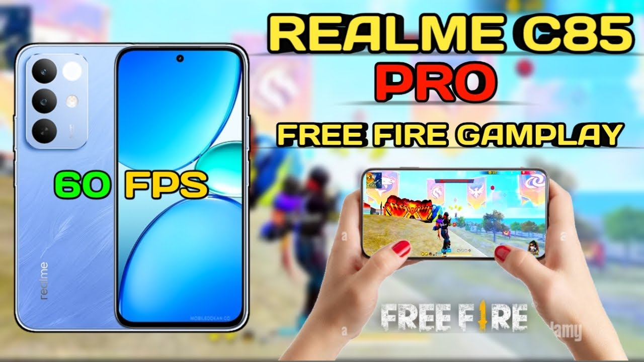 ✨ Realme C85 Pro free fire test. //👑🎯Free fire gameplay with Realme C85 Pro🎯 .//✨😱 DANGER 24 ...😱