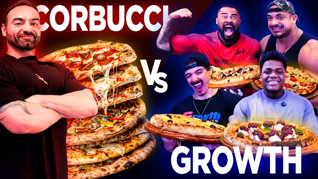 DESTRUINDO o PANTERA & GROWTH no rodízio de PIZZA!!