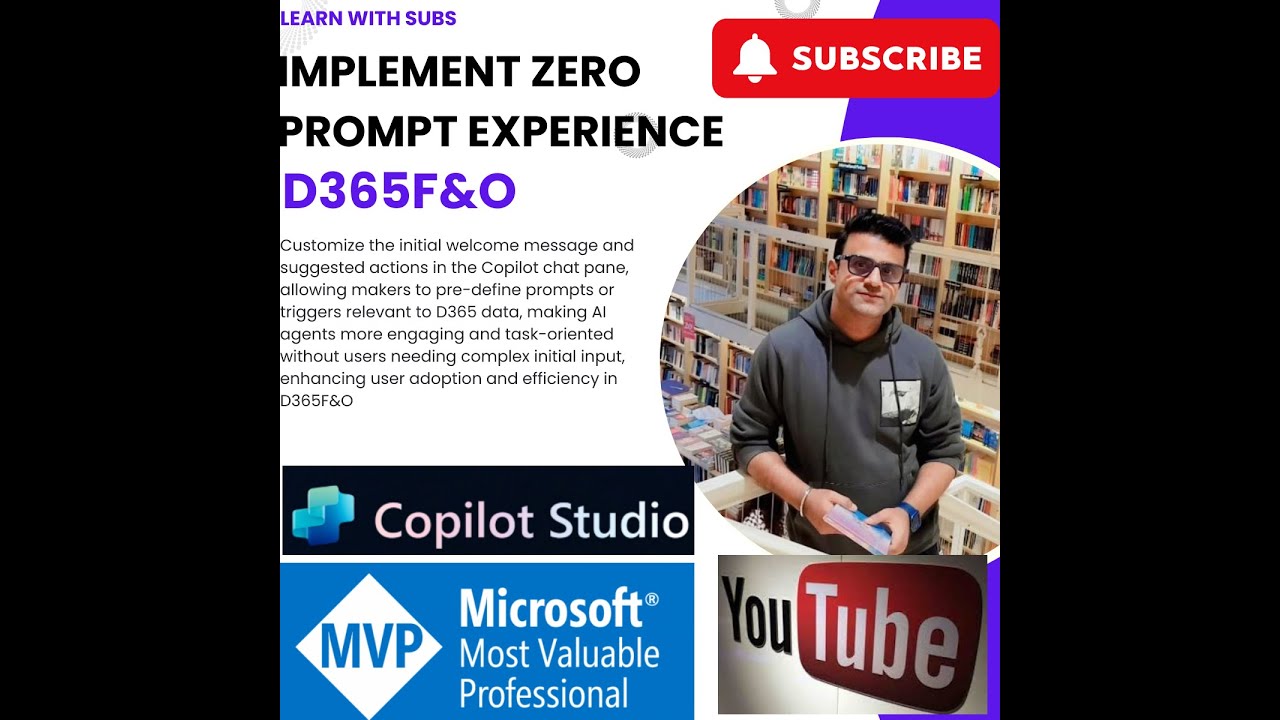 Implement Zero prompt experience in D365F&O Copilot Studio
