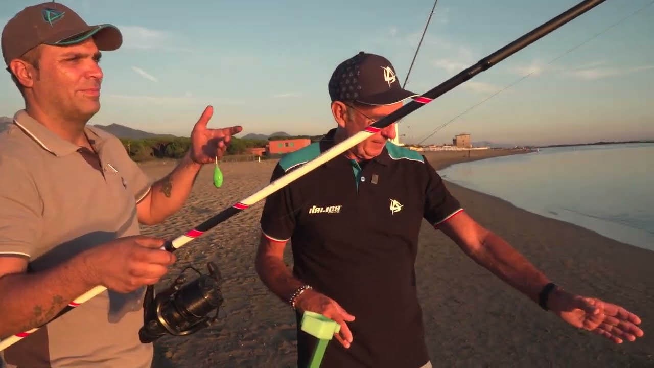 Surfcasting ITALICA: La sedici Beach Ledgering