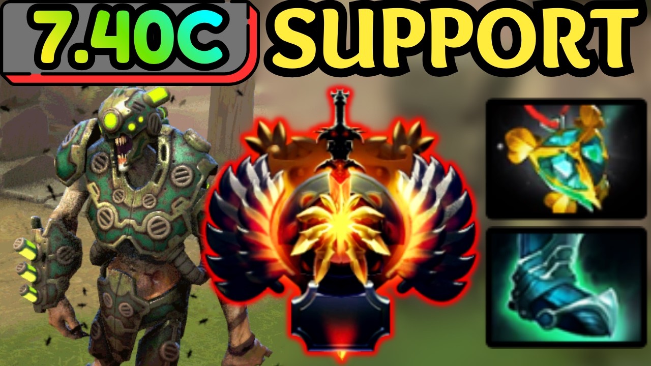 🔥 UNDYING Hard Support &mdash; Unkillable Teamfight Monster 🔥 Dota 2 Support