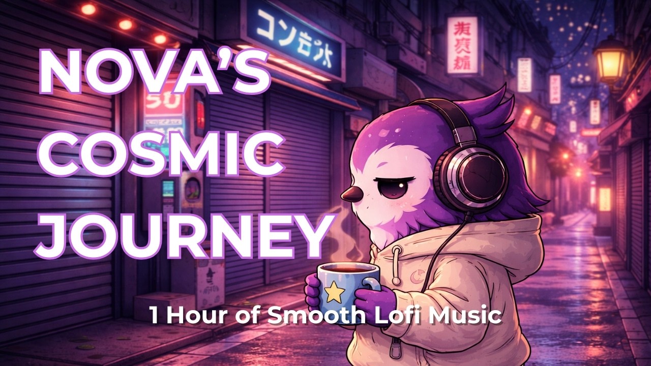Nova’s Cosmic Journey 🌙 Lofi Instrumentals for Sleep Onset, Focus & Deep Relaxation