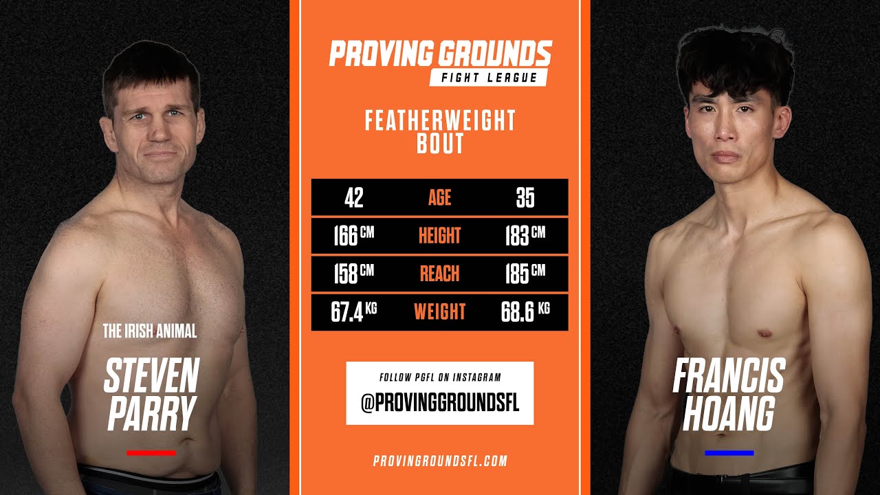 PGFL 7 - Steve Parry vs Francis Hoang - MMA Fight Video.