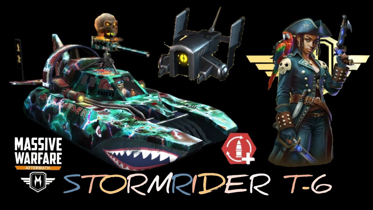 New update, Stormrider T-6, pilot Ananya 💪