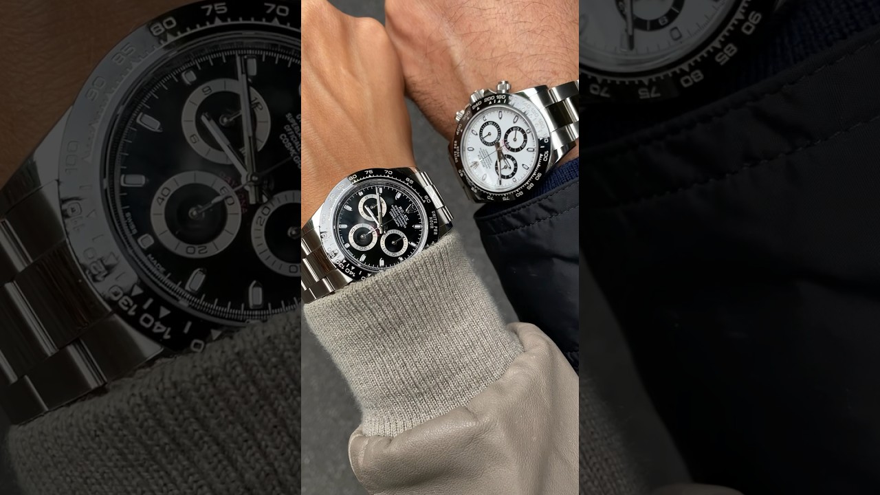 Rolex Daytona 116500: white or black?