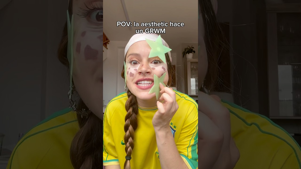 La aesthetic hace un GRWM 😂