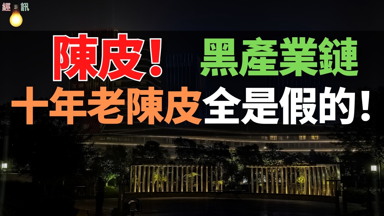 成本70賣幾千？揭秘新會陳皮暴雷真相：你買的「十年老陳皮」全是假的！黑心商販毫無底線，硫磺熏皮＋貼加標，謀財害命食壞街坊！