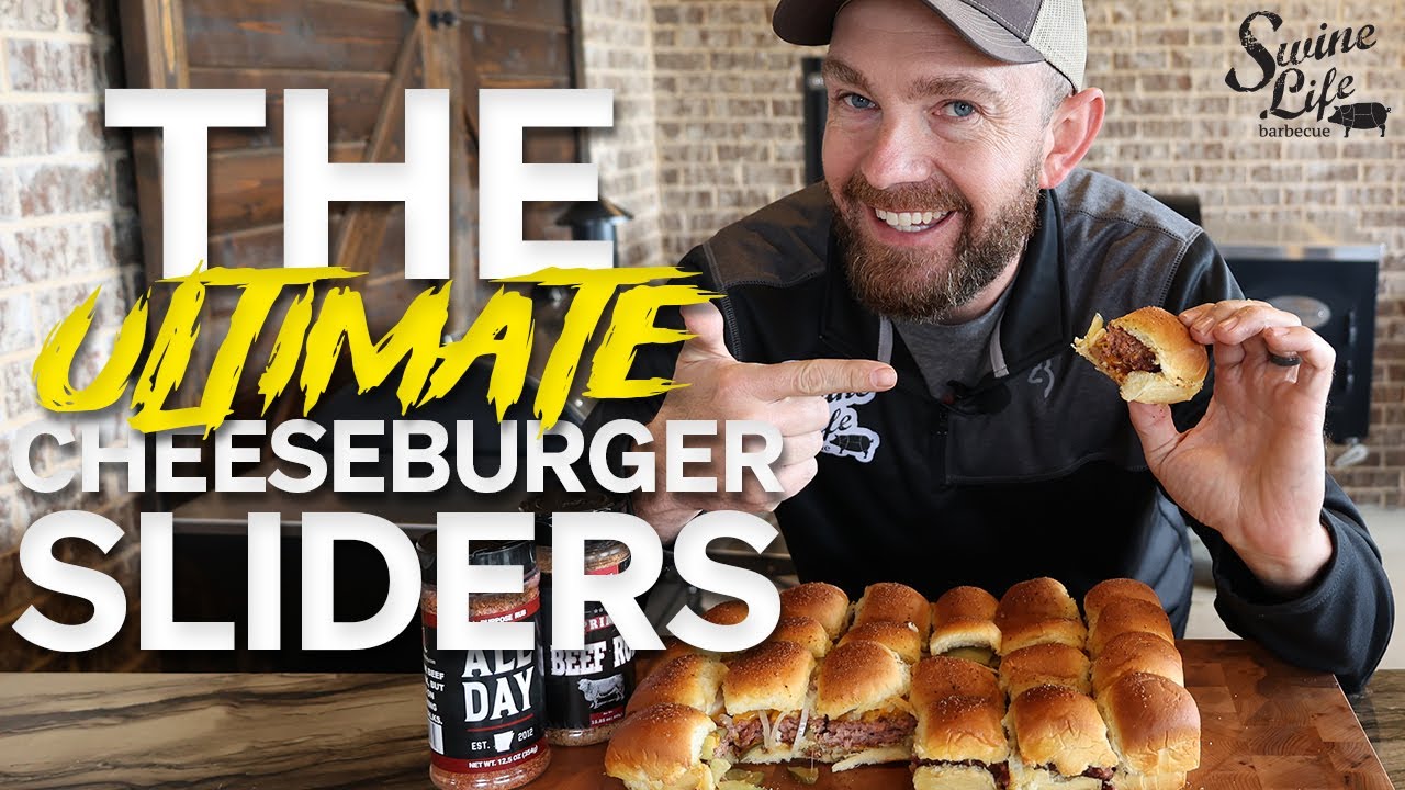 The ULTIMATE Pellet Grill Cheeseburger Sliders...