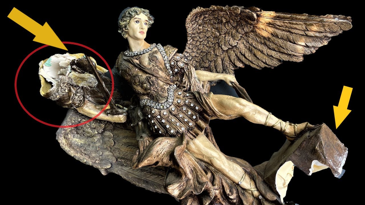 Old Sculpture Repair | New Damage After One Year Restoration