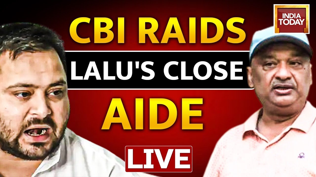 Bihar News LIVE: CBI Raids Lalu Yadav&rsquo;s 3 Close Aide, Sunil Singh Raided In Patna