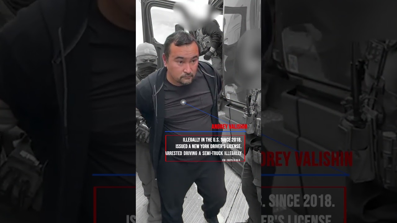 Illegal alien semi-truck driver arrested by ICE