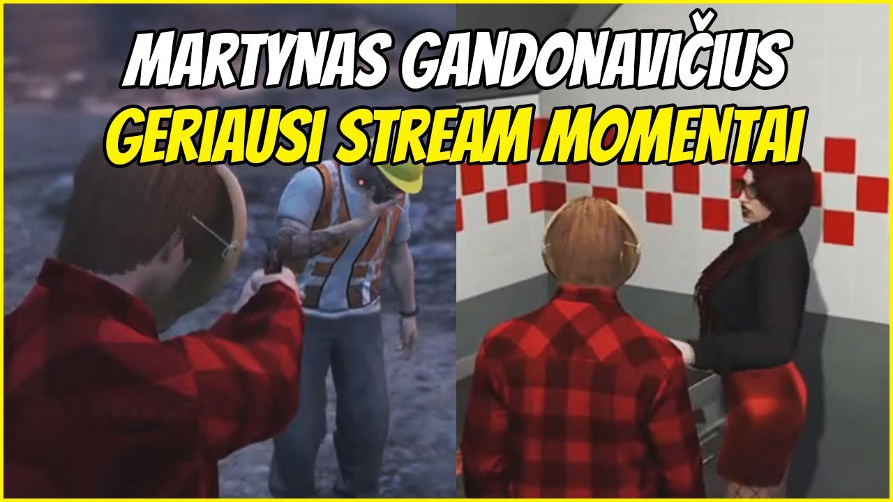 Martynas Gandonavičius GTA RP Geriausi Stream Momentai #1