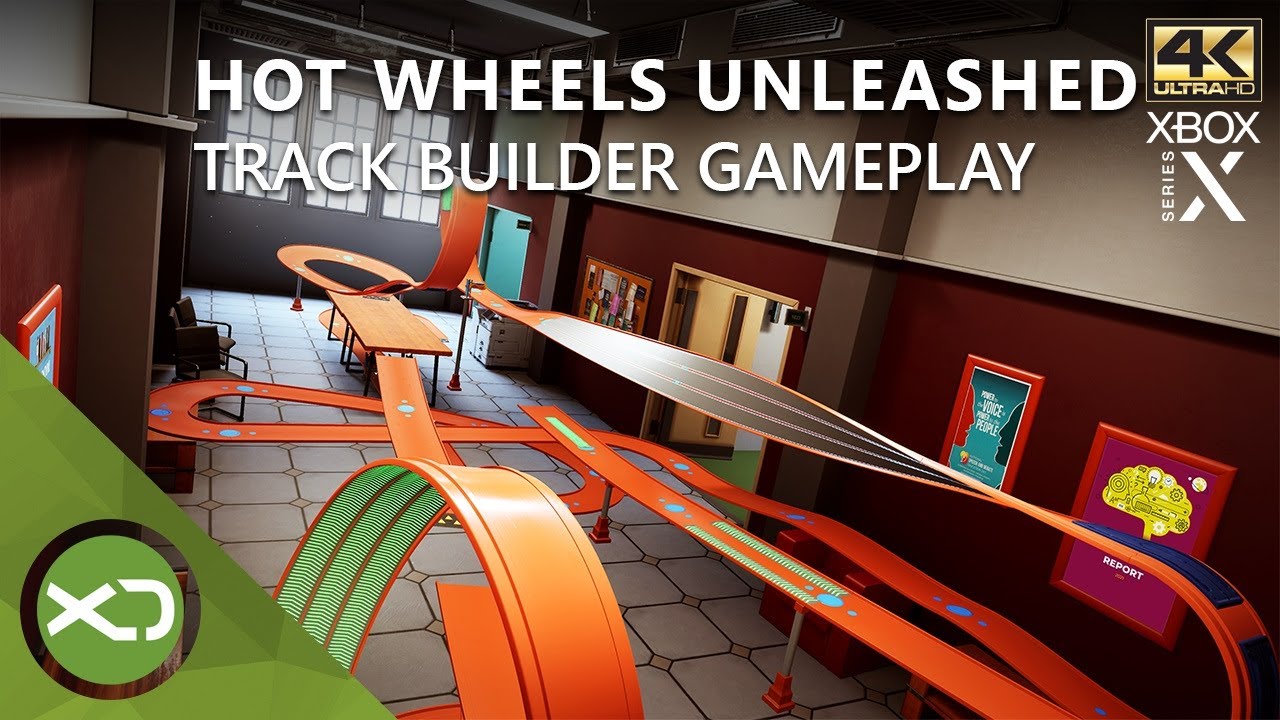 Hot Wheels Unleashed Track Builder | Gameplay