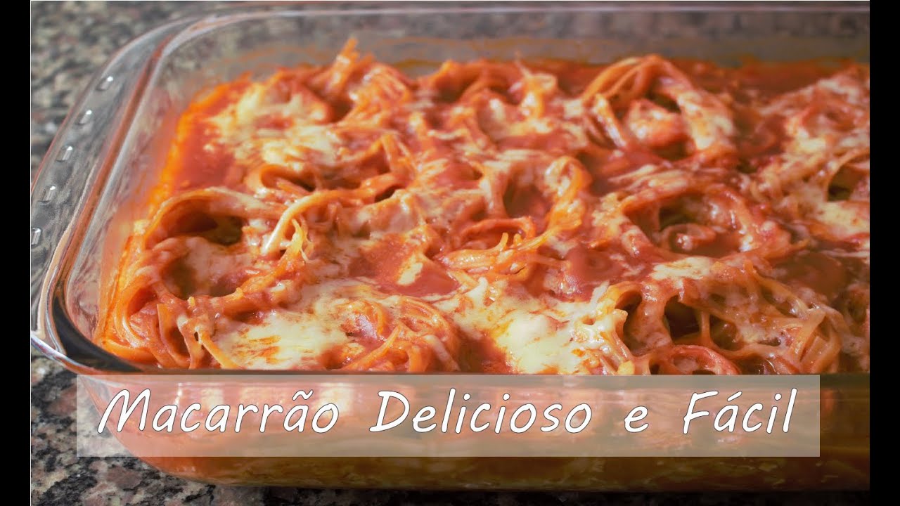 NINHO DE MACARRÃO RECHEADO | Fácil e delicioso