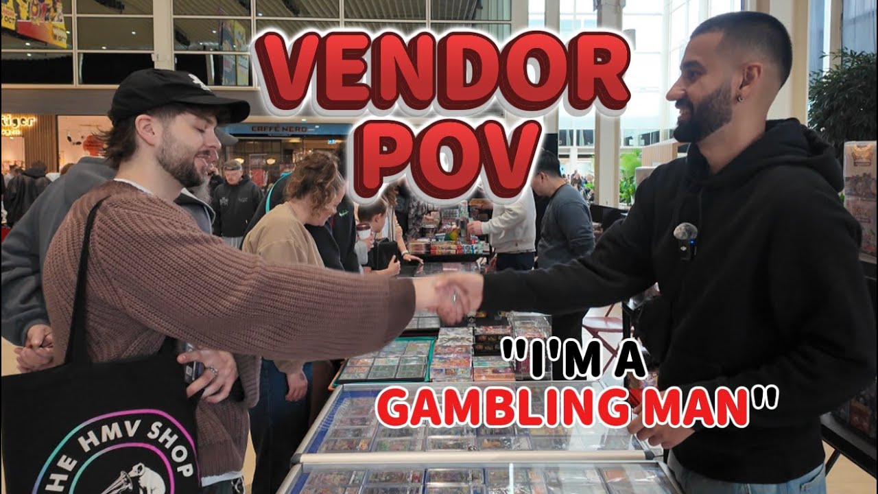 MY FIRST £1 FLIP | MILTON KEYNES CARD SHOW | VENDOR POV