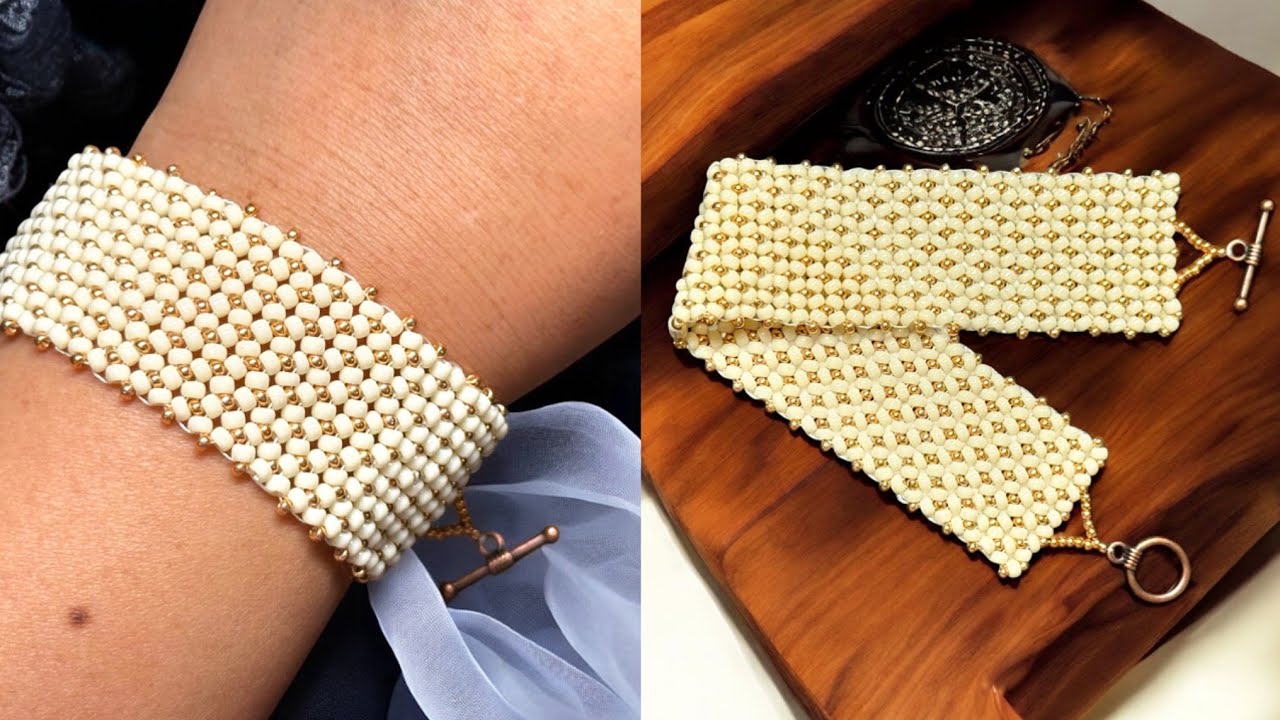 DIY BRACELET: HOW TO MAKE BEADED BRACELET WITH BEADS