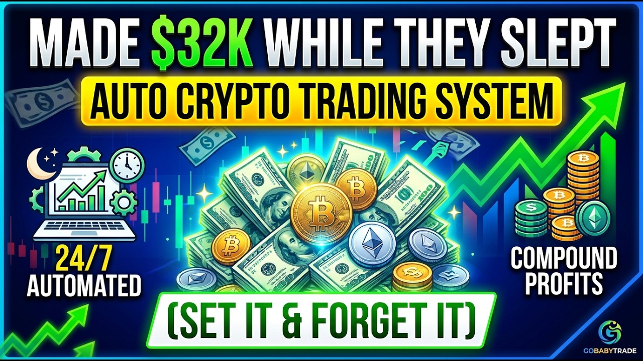 This Crypto Trading and Money Management System Made $32K While They Slept (Set It & Forget It)