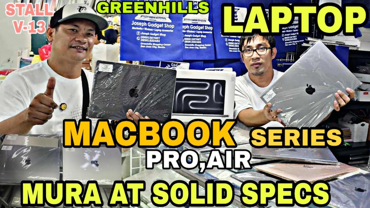 Dami Murang MACBOOK PRO, AIR SERIES, Orig laptop SOLID Specs Legit seller sa Greenhills