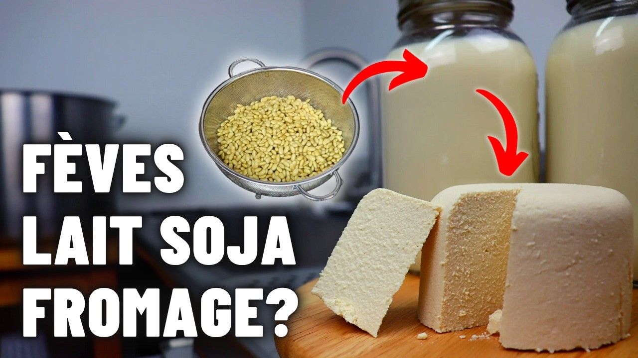 Faire du Fromage avec du Lait de Soja Maison : Recette Facile + Lait Maison!
