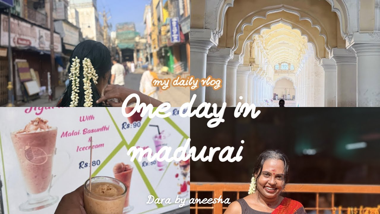 കുറെ നാളത്തെ എന്റെ  ഒരു ആഗ്രഹം ആയിരുന്നു മധുരൈ പോകണം എന്നു 🌸
