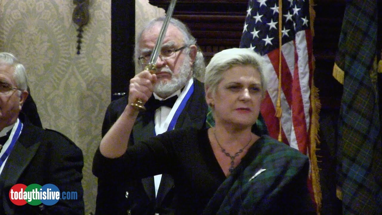 Lynn Ferguson. Address to a Haggis. Burns Night. TodayThisLive
