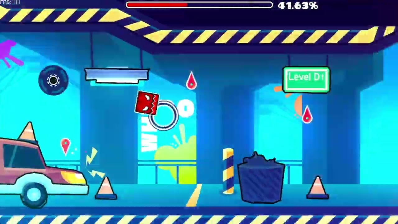 (Clicks) EASTSIDE (Insane 9*) by vegtam and fJud - Geometry Dash