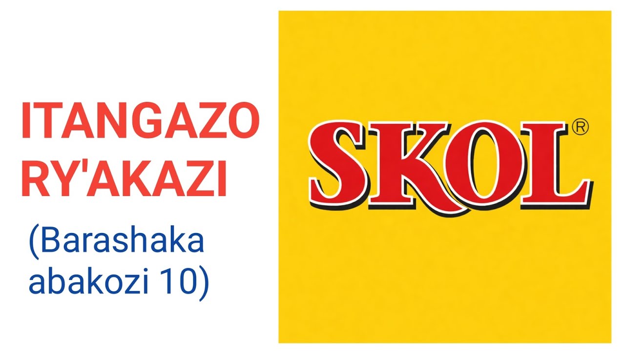 ITANGAZO RY'AKAZI 