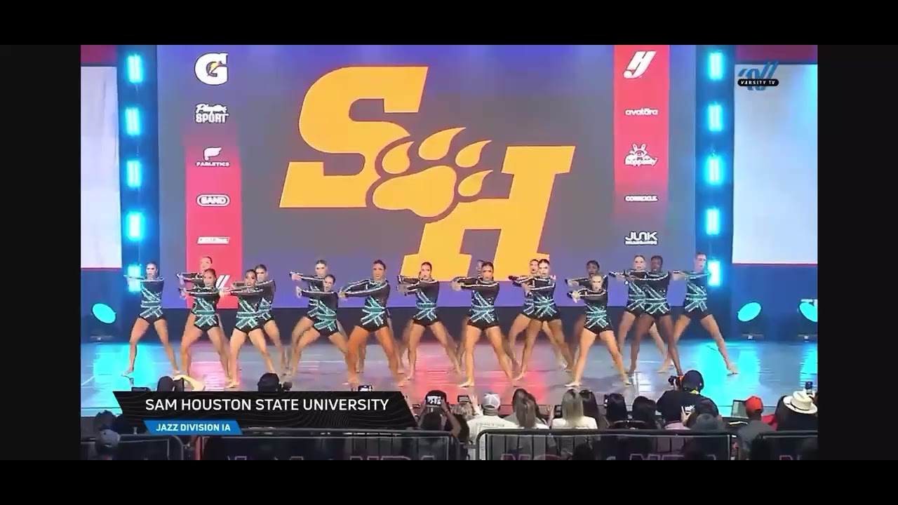 Orange Pride - Sam Houston State University  2nd place Jazz D1A NDA 2025