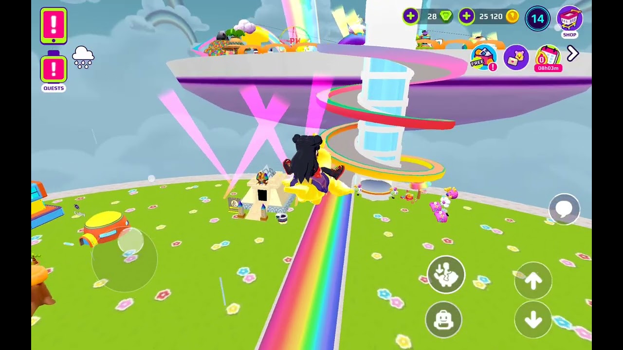 Finding the rainy  box in pkxd