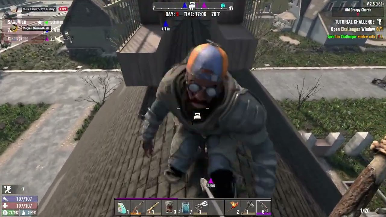 7 days to die Blood Moon on a Blood Moon
