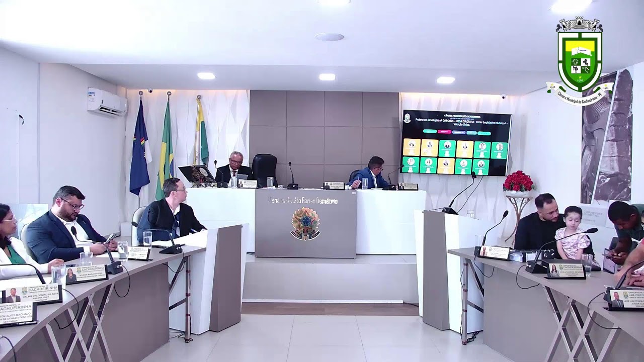 Reunião Ordinária da Câmara Municipal de Cachoeirinha - PE, 10 de outubro 2025