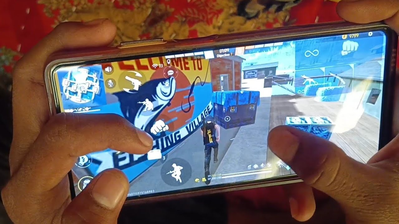 1 vs 1 custom handcam game play with redmi note 12 pro 5G ll @RahishTrakin