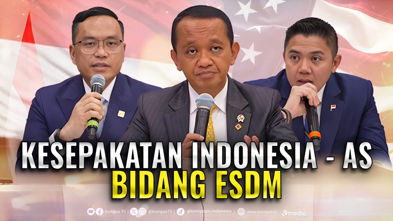 BREAKING NEWS - Konpers Menteri ESDM Soal Perjanjian Indonesia - AS Bidang ESDM