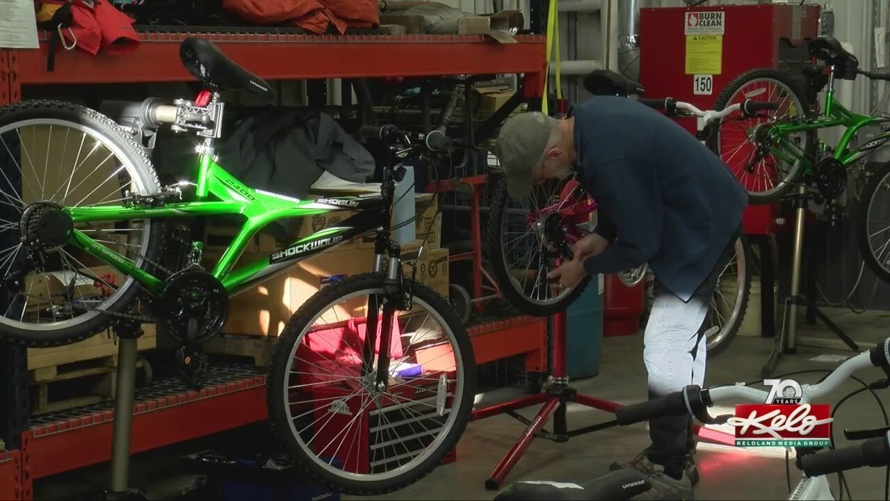 Making the holidays brighter one bicycle at a time