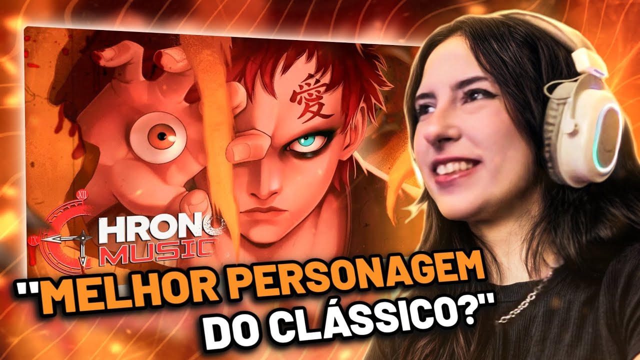 REACT CHRONO | AREIA VERMELHA | Gaara (Naruto) - Weeb Things