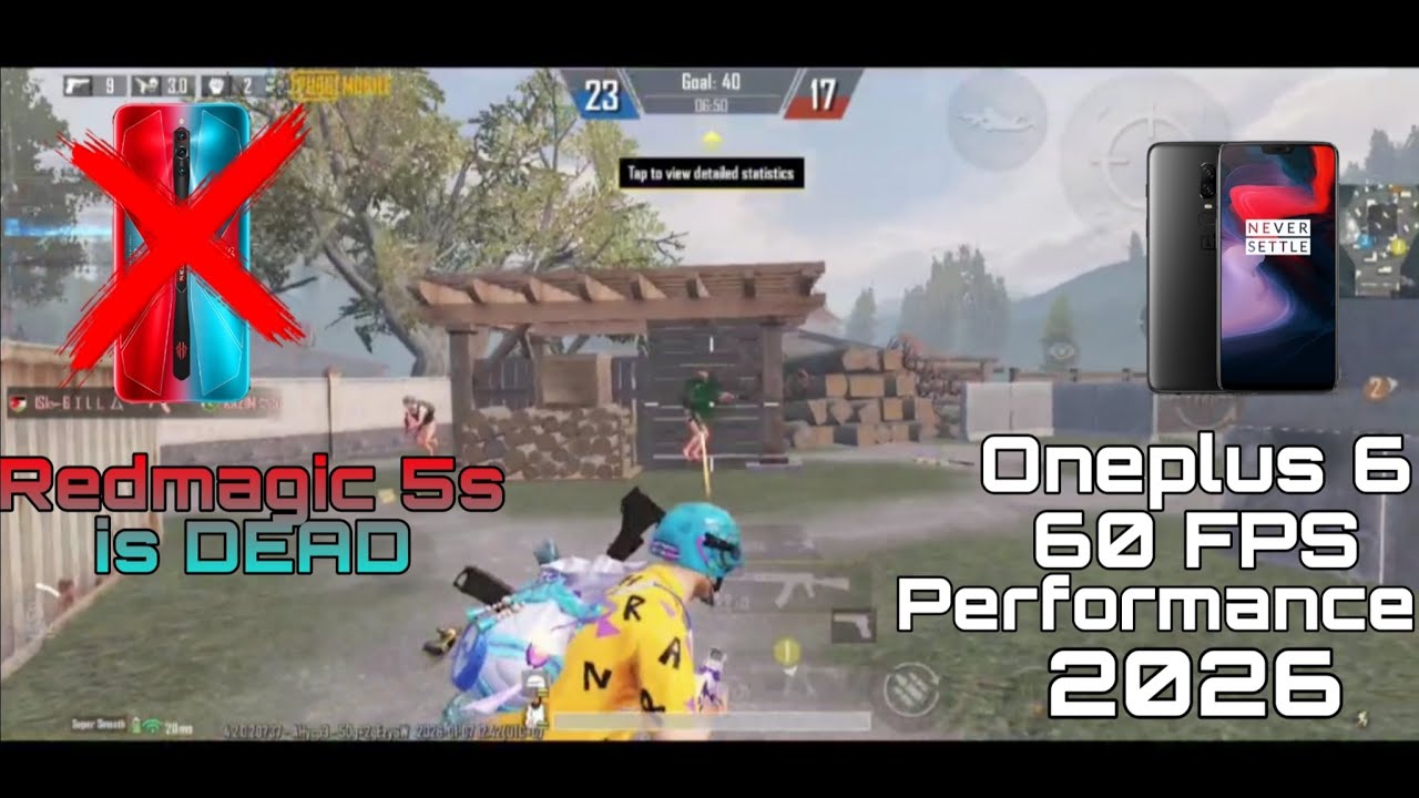 Redmagic 5s is DEAD, Oneplus 6 60 FPS Performance 2026 #pubgmobile #pubg #pubgm #newupdate 