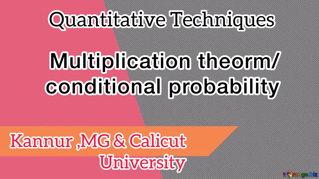 QT( theory of probability)part 4