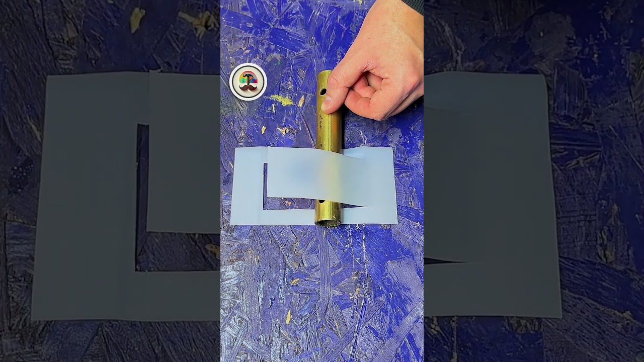 Creative Trick! Plastic Turns Into a Door Stop!  #tricks