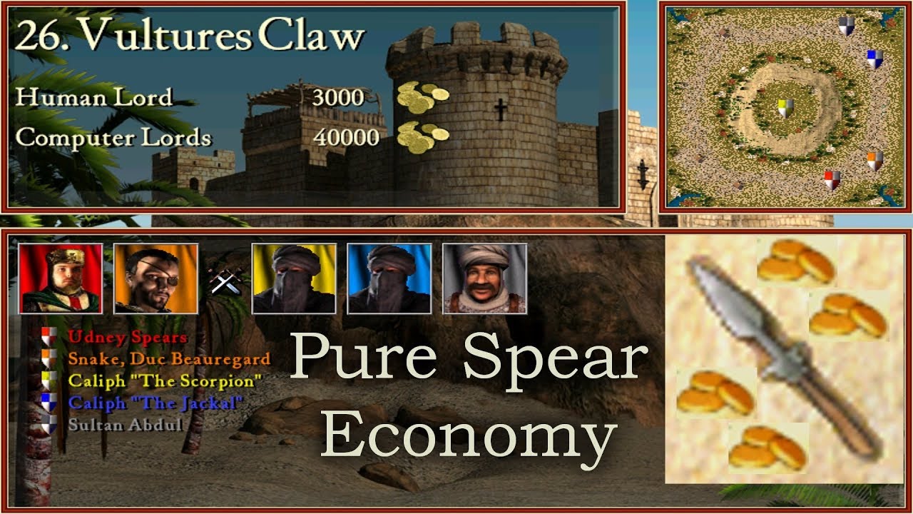 26. Vultures Claw - Pure Spear Economy | Stronghold Crusader