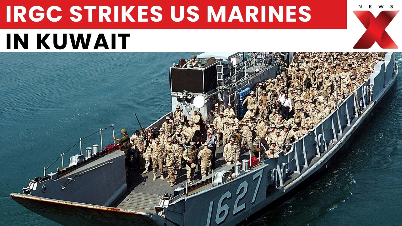 IRGC Claims Drone, Missile Strikes On US Marines In Kuwait, Threatens Wider Attacks