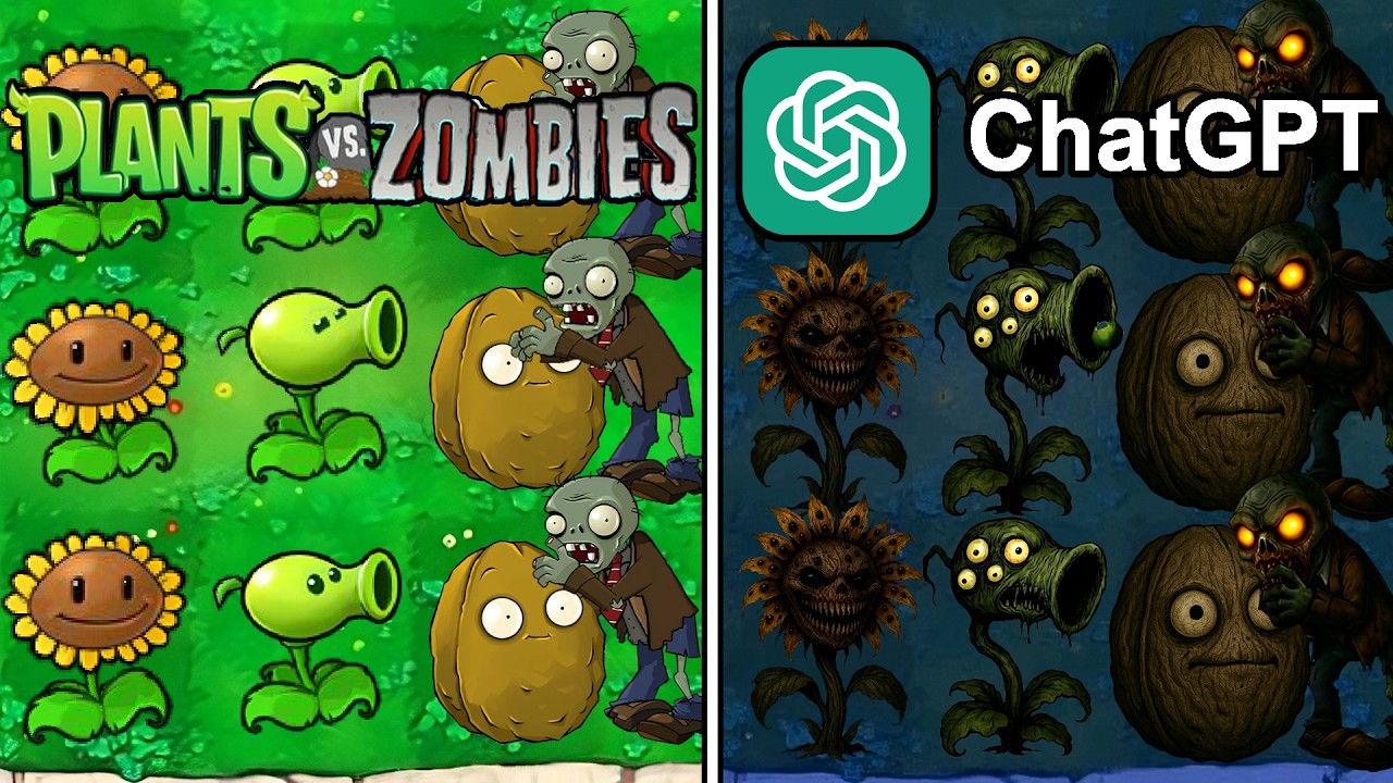 ChatGPT hace un PvZ en 24 horas