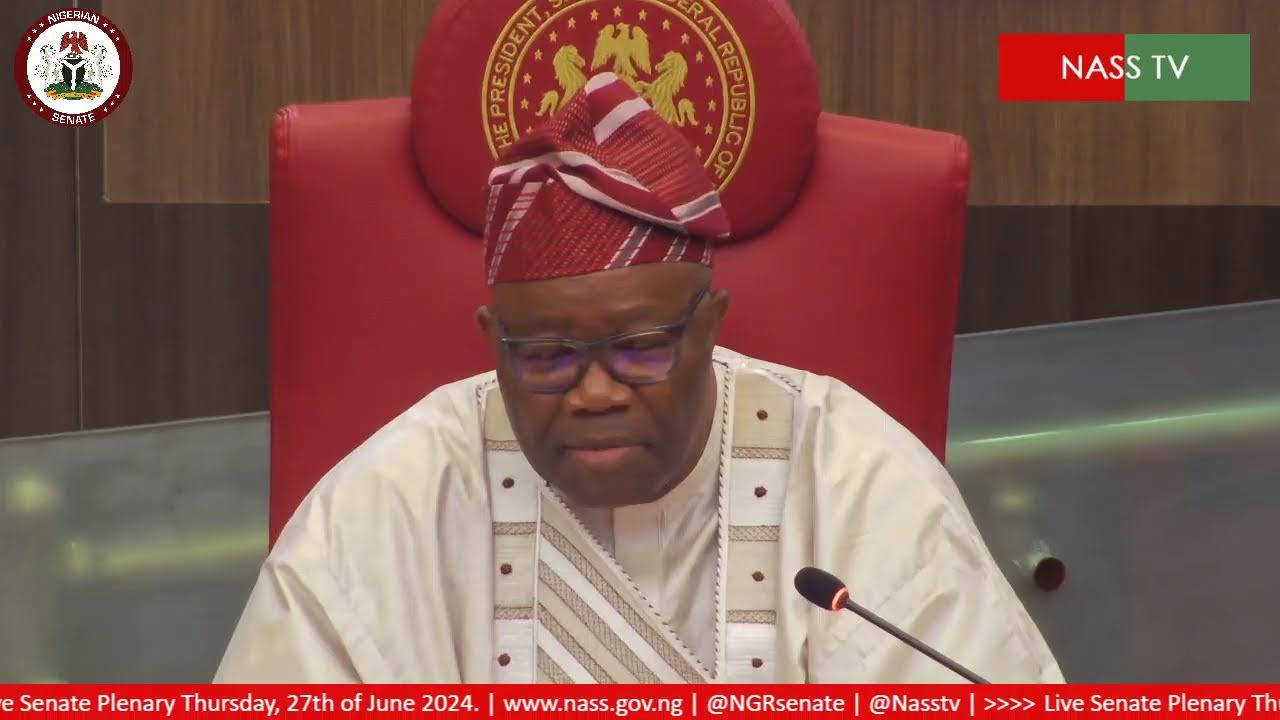 Live Senate Plenary 27th June, 2024